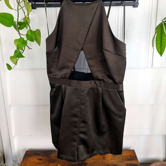 Castor gray Topshop short romper - Picture 2 of 10